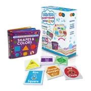 Buddy & Barney Magic Colour Changing Bath Book/Stickers Shapes & Colours Kids 1+