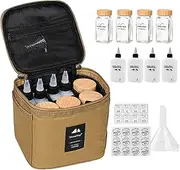 Portable Spice Bag, Condiment Storage Bag, Spice Box, Multi-functional, Spice Box, Seasoning Container, BBQ, Spice Jar, Condiment Storage Bag, Portable Condiment Pot, Liquid, Solid, Multi-functional,