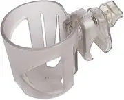 KOCKSHION Stroller Cup Holder for Bottles Durable Transparent Design Non Slip Shake Beverage Rack for All Strollers Fits Drink Bottles and Mugs Safe and