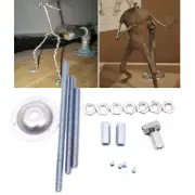 Clay Sculpture Tool 6Pcs Set Metal Pipe Support Rack Figure Model Carving Stands