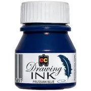 Educational Colours Drawing Ink 30mL Prussian Blue