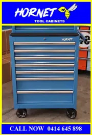 HORNET 7 DRAW TOOL TROLLEY TOOL CABINET CART