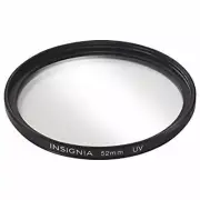 NEW Insignia 52mm UV Camera Lens Filter BLACK NS-UVF52 photography digital