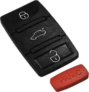 3 Buttons + Panic Repair Flip Remote Key Fob For Volkswagen VW Beetle
