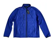 RLX Ralph Lauren Cool Wool Camo Golf Jacket The Cliffs Blue ( XL )