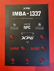 XPG primer computer GAMING mouse stickers