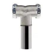Do It 1-1/2" Center Outlet Tee and Tailpiece (Chrome), 417515