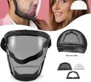 Super Protective Mask Anti-Fog Full Face Mask All-Inclusive Adults Face Shield