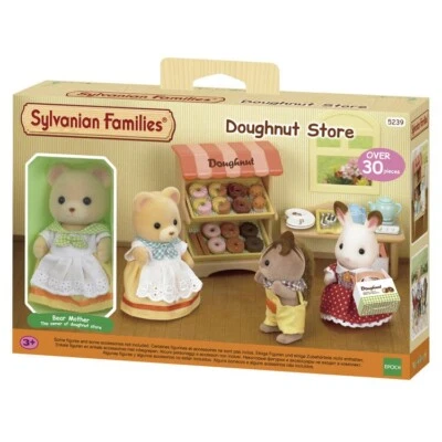 Calico Critters Doughnut Store Set Overseas Edition Sylvanian Families
