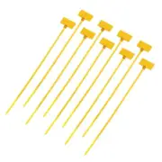250pcs Marker Cable Zip Ties, 8 Inch Self-Locking Labels Zip Tie Wraps,Yellow