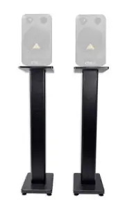 (2) Rockville 28" Studio Monitor Speaker Stands For Behringer MS16