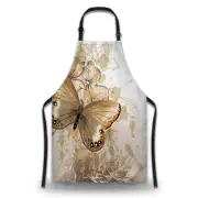 Artist Apron Women Fashion Mans Aprons for Kitchen Cooking Restaurant Butterfly
