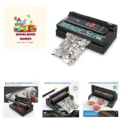 Precision Vacuum Sealer Machine, Commercial Double Pump Food Sealer with Buil...