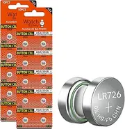 QOCNAM 20pcs AG2 396A LR726 SR726SW CX59 LR59 SR59 397 Coin Button Cell Batteries