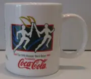 1996 Atlanta Olympics Coca Cola Torch Relay Mack & Magic Color Coffee Cup Mug