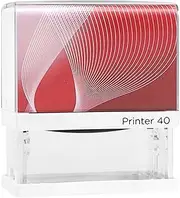 Self Inking Portable 5 Lines Office Home Business Address,Personal use, Return Address, Labels, Name, Office Supplies, Rubber Stamps(Address Stamp)