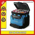 Titan 24 Can Deep Freeze Zipperless Cooler Bag by Arctic Zone Blue FREE SHIPPING