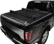 ALCYBD Retractable Hard Pickup Tonneau Bed Cover Roller Lid for RAM 1500 Black 4X4 Pickup Truck Cars Autos Hard Type