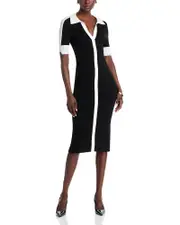 Elie Tahari Myra Sweater Dress