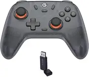 GameSir Nova Lite Wireless Controller – 2.4G & Bluetooth Gamepad for Windows PC, iPhone, Android, Switch & Steam Deck – Hall Effect Triggers, Turbo Function, Rumble Vibration (Black)