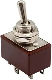 BKUANE Button Switch 2 Position Double Row 3A 220V Toggle Switch