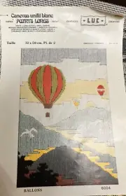 Luc BALLONS long stitch np canvas