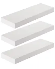 Sorbus 3 Pack Floating Shelf Set