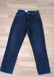 Nudie Jeans Women Lofty Lo (regular fit, straight leg, ) Vinage Black 27/30