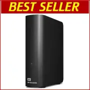 WD Elements 20TB Desktop HDD - Durable, Lightweight USB 3.0 Storage Solution