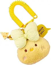 Stuffed Chicken Plush Toy - Bag Pendant Keychain Charm - Backpack Charm Accessories, Soft Portable Comfortable Doll Plush Toy