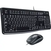 LOGITECH MK120 USB Keyboard and Mouse Combo Tough, Spill-Resistant Design USB KEYBOARD