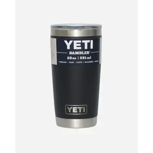 YETI  Rambler Tumbler Black 20oz 真空雙層保冰杯 冰霸杯 露營專用