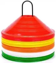 Disc Marker Training Cone 50 Piece Set
