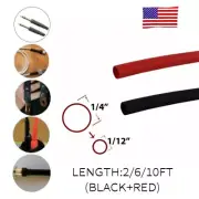 Marine Grade Heat Shrink Tubing Wire Insulation Sleeve Assortment 3:1 Kit 1/4"