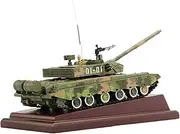 1/40 Tank Model Chinese Ztz99 Type Metal Collectables Tabletop Decor Armored Vehicle Model Realistic for Kids Children Gift