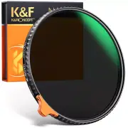 K&F Concept Variable ND2-ND400 Filter with Putter 49-95mm NANO-X Multi-coating
