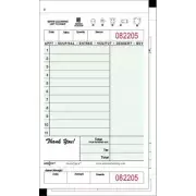 National Checking 947SW 4.2 x 7.25 in. Two-Part Carbonless Guest