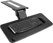 Adjustable Computer Keyboard & Mouse Platform Tray Ergonomic Under Table Desk Mo