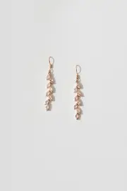Women's Party Mikayla Earrings in Rose Gold one size