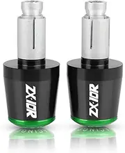 Motorcycle Handlebar Motorcycle 7/8" 22MM Handlebar Hand Grips Handle Bar End Cap for Ka-wasaki ZX10R 2006 2007 2008 2009 2010 2011 2012 2013 2015 Grips Ends Caps (Color : 1)