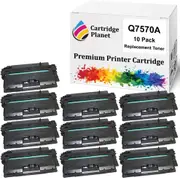 10 Pack Compatible Toner Cartridge Replacement for HP Q7570A 70A (15,000 Pages) for HP Laserjet M5025 MFP M5035 MFP M5035x MFP M5035xs MFP