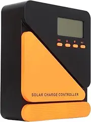 Hyuduo Solar Panel Regulator, MPPT Solar Controller 60A 12V 24V Energy Efficient Advanced MPPT Tracking High Conversion Efficiency with, Energy Controllers