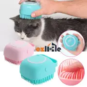 Pet Dog Massage Shampoo Brush Cat Bath Shower Scrubber Brush Cleaning Combs