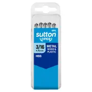 Sutton Tools 3/16" Viper Imperial Drill Bit - 5 Pack