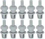 GUERBEIS 10X Car Parcel Shelf Clips Fit FOR Peugeot, 106 205 206 306 307 308 699218 Rear Trunk Tray Boot Hook Cord String Strap Hanger Luggage Shelf Clips
