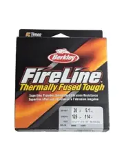 Berkley Fireline Thermally Fused Fishing Line 125 yards Smoke Color 20LB Test