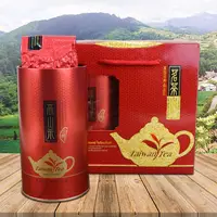 在飛比找PChome24h購物優惠-醒茶莊 御品高山金萱茶葉禮盒300g(2組)