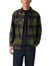[Levi's] Jackson Worker Overshirt in Duke Plaid Egret