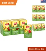 Tropical Punch Fruit Drink Lunch Box Poppers Multipack Flavoured Lunch Box Dr...