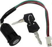 Key Ignition Switches | Waterproof Female Switches Lock,Replacement Starter Parts Plug Automotive Accessories for Scooter